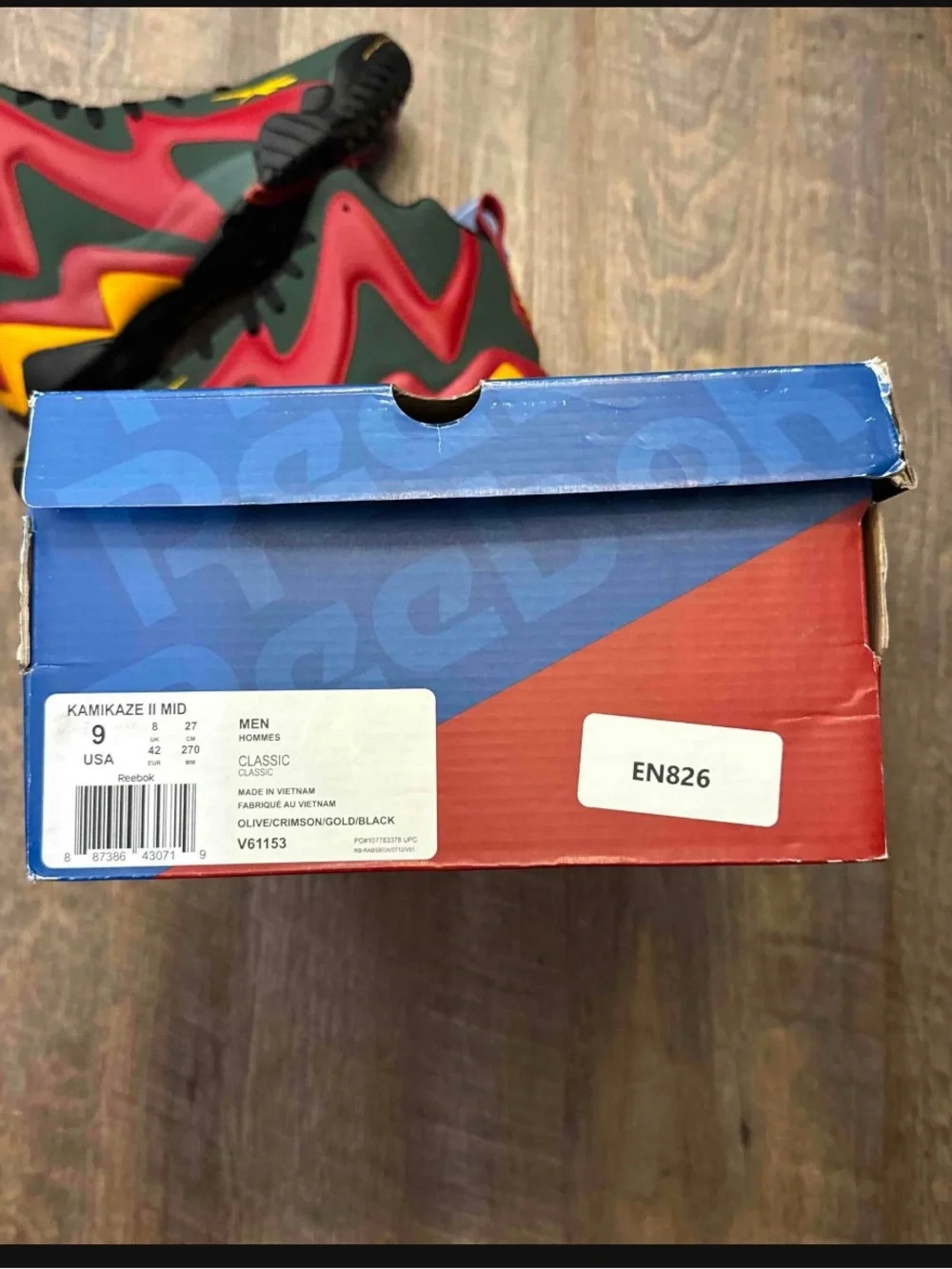 Reebok kamikaze ii